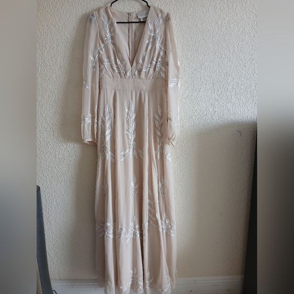 Belize Embroidered Gawn (BHLDN) Anthropologie Maxi Dress - Picture 3 of 9